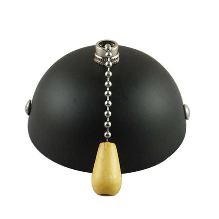 Pull Rope Switch Box Semi-circular Ceiling Seat with Pull Wire Fan Lamp Lighting Accessories