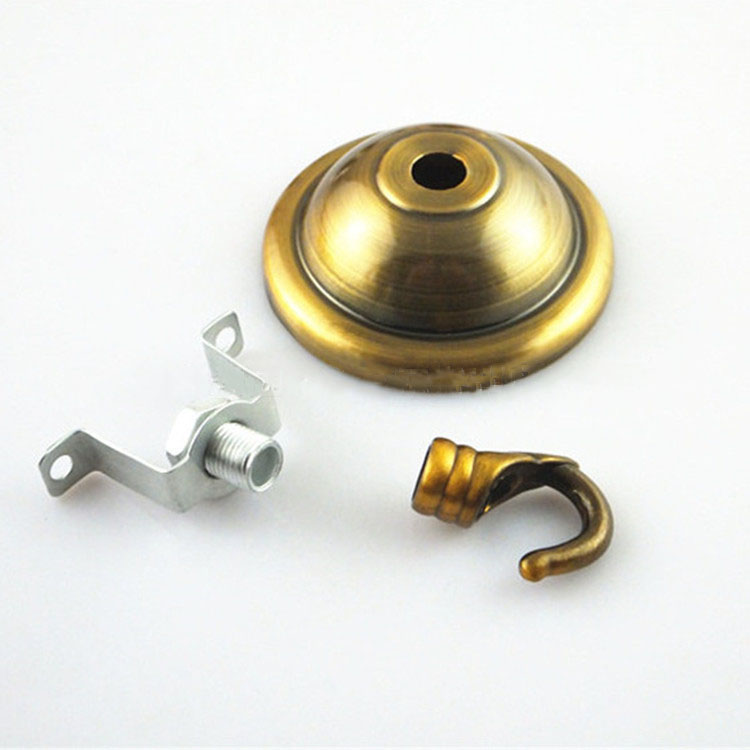 Bamboo Paper Lantern Bird Cage Ceiling Plate Chandelier Opening Hook Hook Decorative Hook Lighting Hardware Accessories