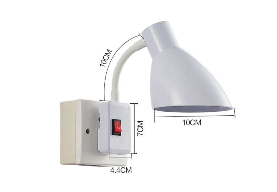 Table Lamp Screw Mouth Night Light Socket Eye protection Desk Study Lighting Bedroom Socket Wall Lamp Lamp Holder