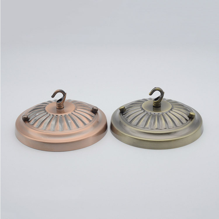 160mm Lotus Shape Ceiling Plate Hook Chandelier Hanging Plate Crystal Lamp Load-bearing Hanging Plate Lighting Accessories