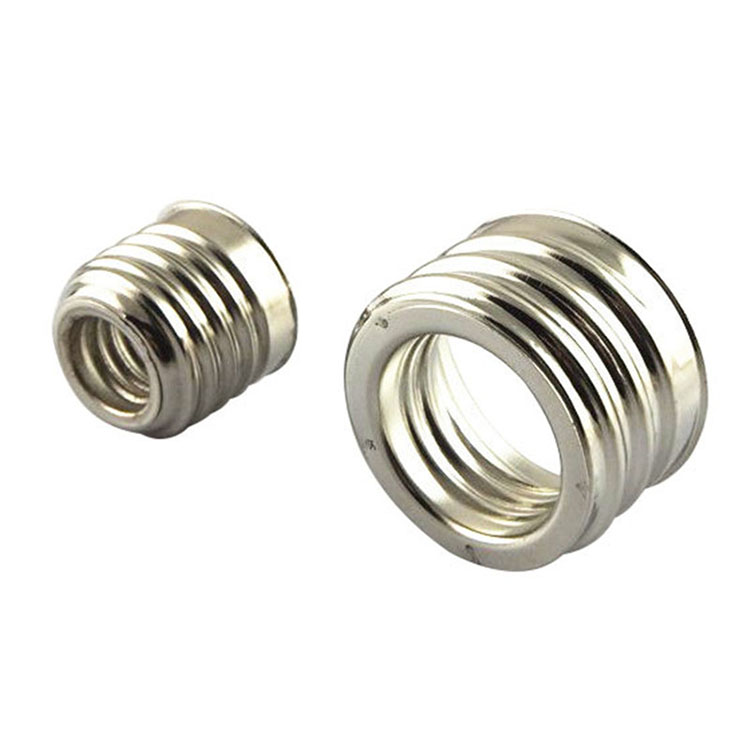 E14-E27-E40 Large Turn Small Screw Mouth Bulb Lamp Head Ring Converter Lamp Ring Adapter Lamp Accessories