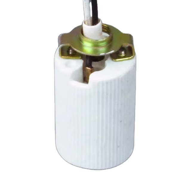Directly Supply E14 Lamp Socket Ceramic Lamp Holder High Temperature Lamp Holder