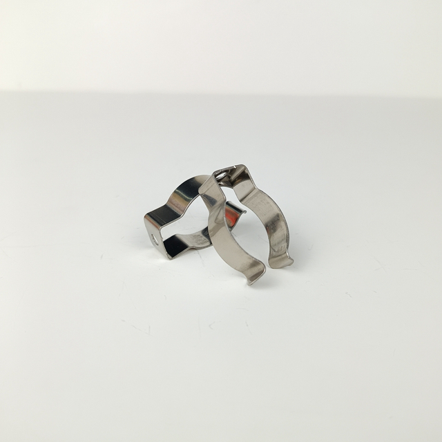 T8 Stainless Steel 201 Pipe Clamp Tubing Clip Tube Lamp Tube Clamp Lighting Accessory