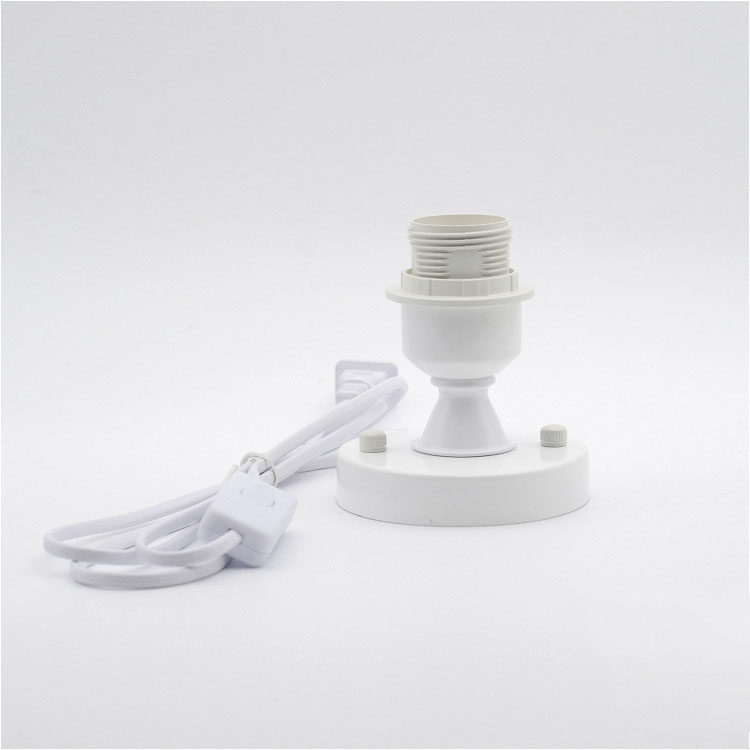 E27 Screw Base Lamp Holder LED Wire Switch Desk Lamp Lighting Accessories