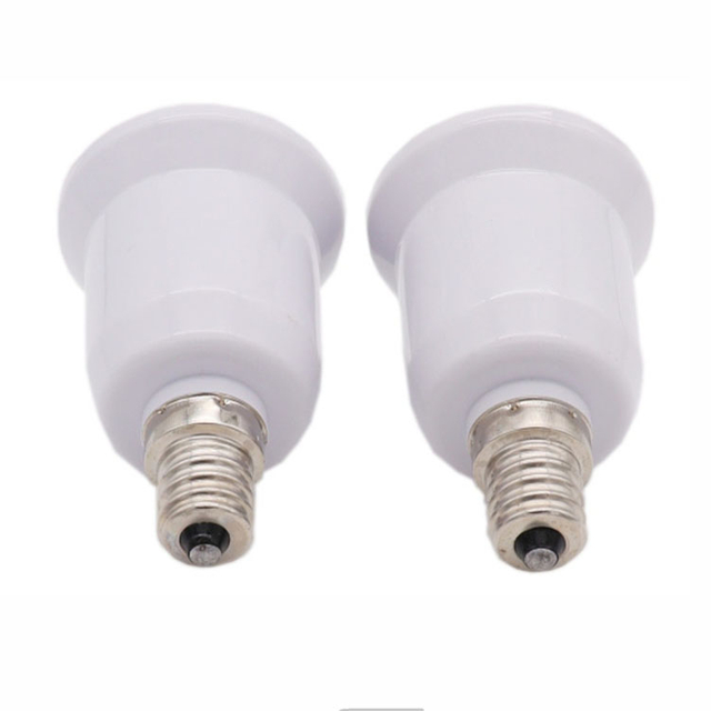 Factory Direct Sale E12 to E27 E12-e27 Led Lamp Holder Conversion Lamp Holder Adapter Extension Lamp Holder