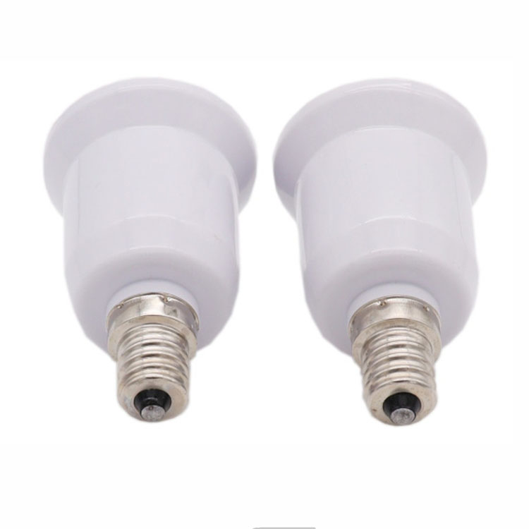 Factory Direct Sale E12 to E27 E12-e27 Led Lamp Holder Conversion Lamp Holder Adapter Extension Lamp Holder