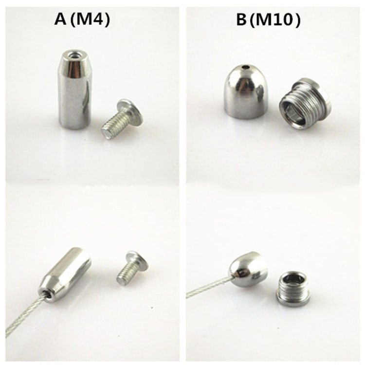 M4 M10 Inner Teeth Copper Parts Chandelier Wire Lock Head Nut Lamp Modification Accessories