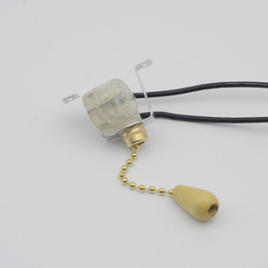 Pull Cord Switch Zipper Pull Cord Switch Ceiling Fan Wall Lamp Bedside Switch Lamps and Lanterns Lighting Accessories