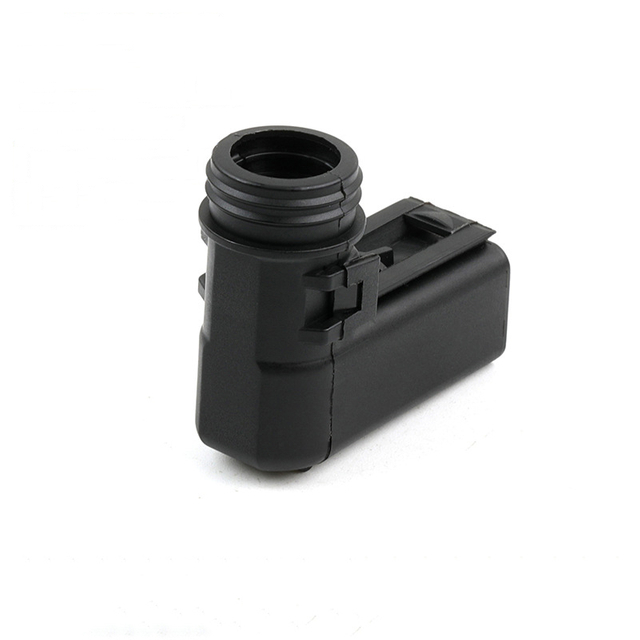 2P Male Connector with Strain Relief and Corrugated Tube Clamp, Accessory for Connector 1011-230-0205