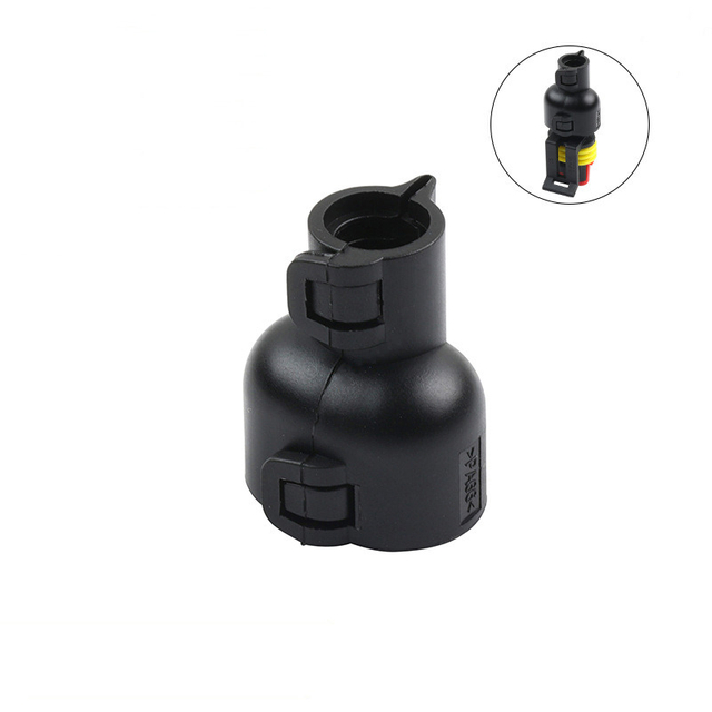 1.5 Connector 2-hole Straight Sheath Wire Clamp DJ7021 - 1.5WJ Tail Clamp Corrugated Tube Snap Ring 1 - 7807490 - 1