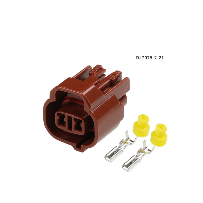 6189-0033 Automotive Water Temperature Sensor Wiring Harness Plug - 2-Pin Waterproof Connector Plug DJ7025-2-21