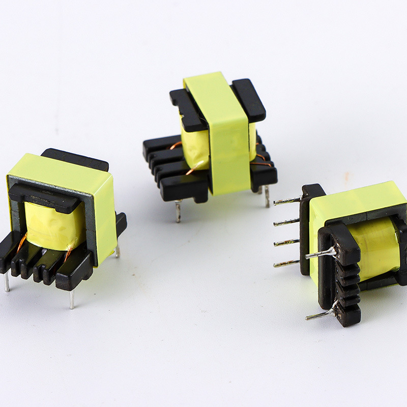 Vertical EE13 Safety High Frequency Transformer Mobile Phone Charger Power Transformer E Type Transformer