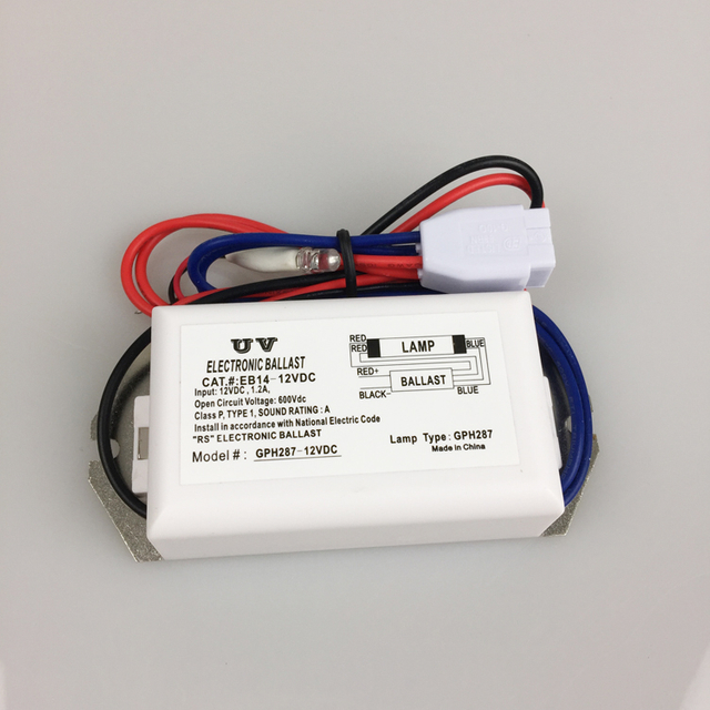 DC12VDC24V120V220V UV Electronic Ballast for Uvc Germicidal Lamp
