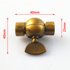 Retro Antique Table Lamp Hardware Accessories M10 Inner Teeth Zinc Alloy Steering Positioning Two-way Lamp Accessories