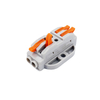 Factory Quick Connect Terminal KV223 Press Type Wire Connector with Two in Two Out Soft And Hard Wires Universal Wire Connector Junction Box Connector