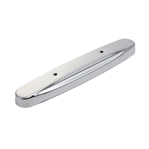 Factory Wholesale Electroplating Straight Side Plate Polished Lamp Holder Long Strip Ceiling Plate