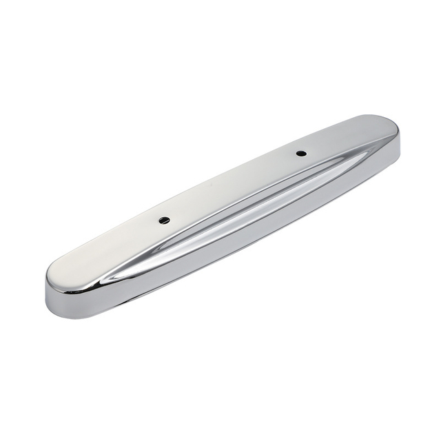 Factory Wholesale Electroplating Straight Side Plate Polished Lamp Holder Long Strip Ceiling Plate