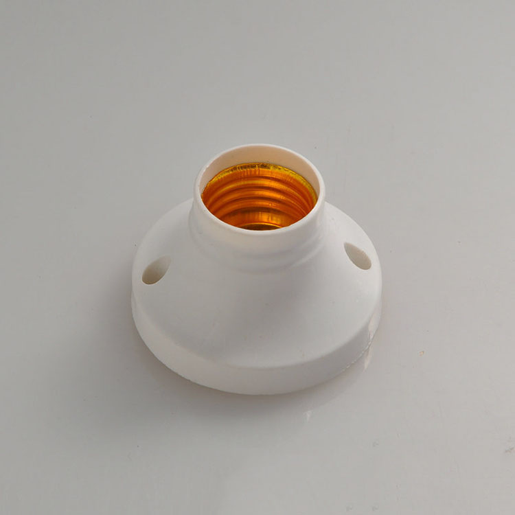 E27 test Aging Lamp Holder E27 White Wall Lamp Holder E27 Display Stand Lamp Socket
