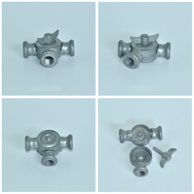 Retro Wrought Iron Pipe Lamp Adapter Universal Steering Head Wall Lamp Mirror Front Lamp Universal joint Lighting Fittings