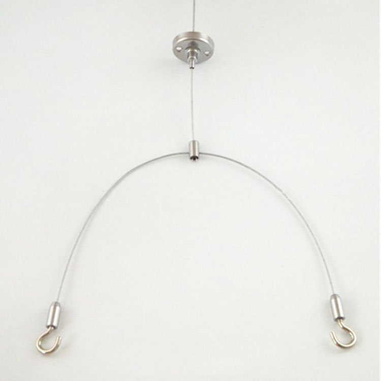Flat Lamp One Minute Two Wire Rope Wire Wire Panel Lamp Modified Pendant Lamp Accessories