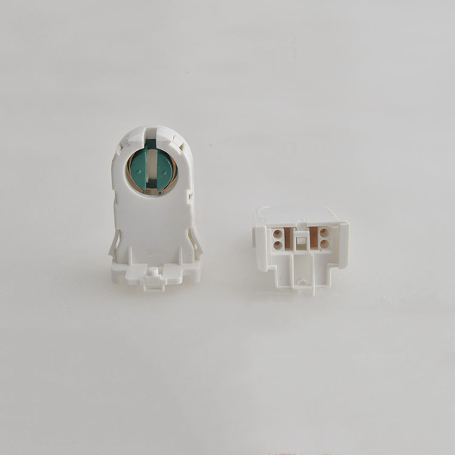 Manufacturer G13/T8 Plastic Lamp Holder Fluorescent Light Holder LED Bracket Plastic Lamp Holder