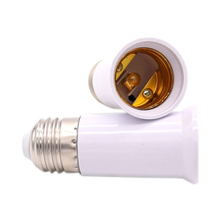 Selling 80mm E27 to E27 Conversion Lamp Holder Extension Lamp Holder E27 Lamp Holder E27-E27 Screw Socket