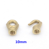 Pure Copper Rings Hooks Closed Opening Hooks Ceiling Trays Chandelier Crystal Lamps Rust-proof Rings, Lighting Accessories