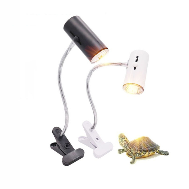 Reptile Lamp Holder Pet Lamp Clip Cover Heating Light Holder Heating Zone Switch Clip Lamp E27 Lamp Socket Holder