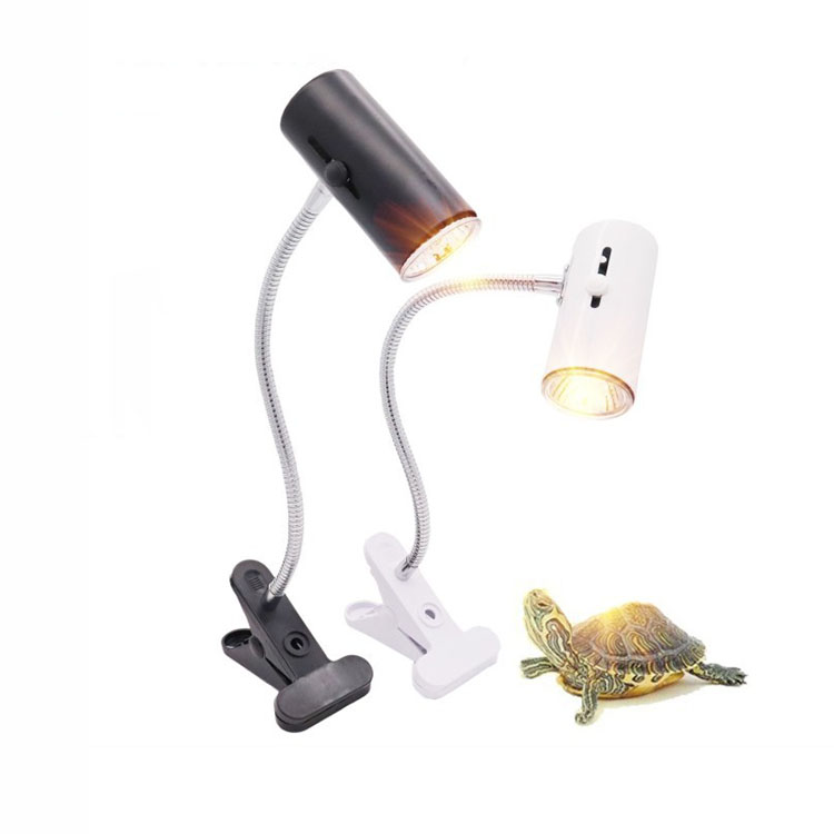 Reptile Lamp Holder Pet Lamp Clip Cover Heating Light Holder Heating Zone Switch Clip Lamp E27 Lamp Socket Holder