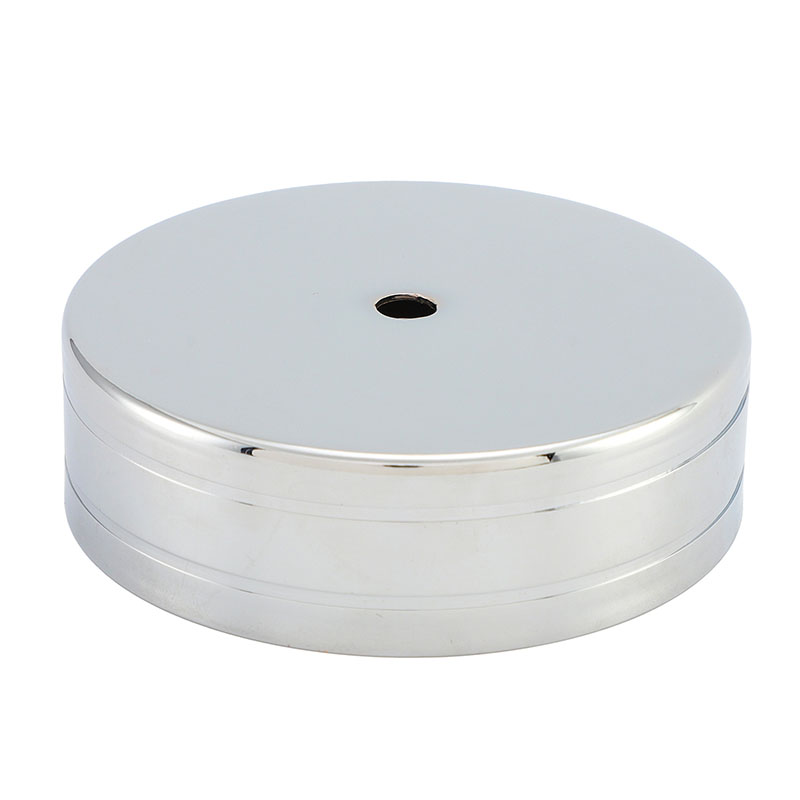 Factory Direct Supply Lamp Accessories Disc Straight Side Plate Plating Spray Paint Ceiling Plate
