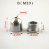 M4 M10 Inner Teeth Copper Parts Chandelier Wire Lock Head Nut Lamp Modification Accessories
