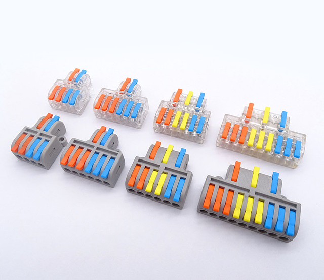  UL And TUV Certificate 1 in 2 Out 1in 3 Out DF-42 DF-62 DF-63 DF-93 Lever Nut Type Replace Wago Fast Wire Connector