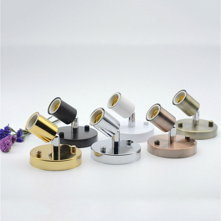 E27 Steering Universal Lamp Holder High Temperature Resistant Ceramic Screw Lamp Fittings