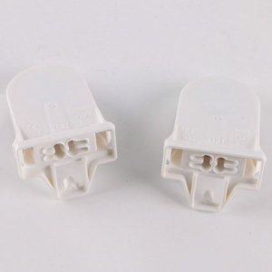 Manufacturers Hot-selling Aging Lamp Holder Plastic T8G13 Fluorescent Lamp Holder