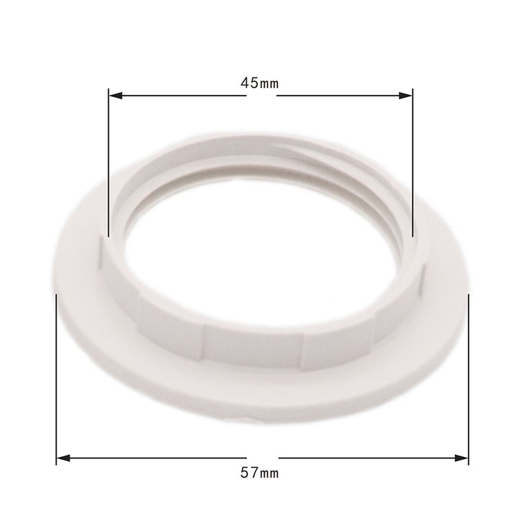 E27 Display Lamp Holder Double Ring Lamp Holder E27 Screw Socket Full Tooth Lamp Holder