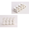 CH-4 Push-Type Terminal Block, 4-Position Lamp Wiring Clip, Quick-Connect Wire Connector, Ceiling Lighting DIY Wire Splicer