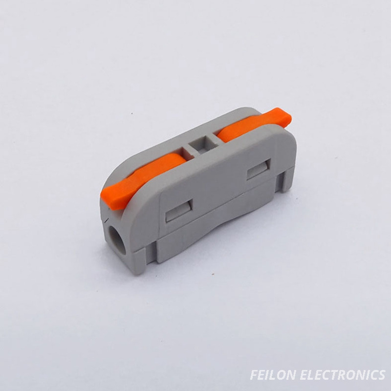  PCT-2-1M 1 Position Splice type Quick Connector One in One out Electrical Wire Splicer Connector
