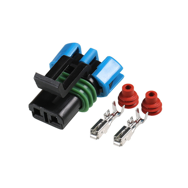 DJ7025W-2.8-21 Waterproof Connector Plug for Automotive Fan, 2P, High-Quality, c
