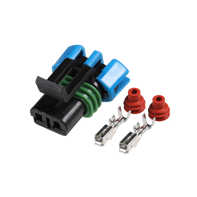 DJ7025W-2.8-21 Waterproof Connector Plug for Automotive Fan, 2P, High-Quality, c