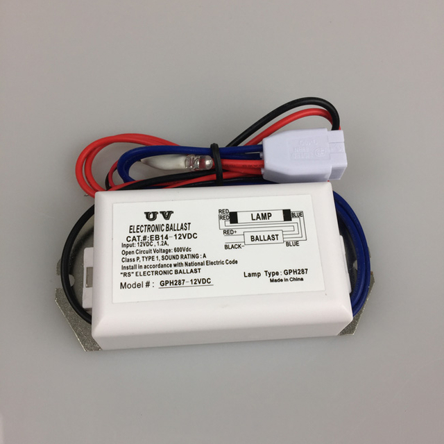 Manufacturer Supply 120VAC/230VAC DC12V/24V UV Electronic Ballast For UV Lamp For Killing Bacteria