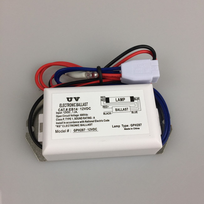 Manufacturer Supply 120VAC/230VAC DC12V/24V UV Electronic Ballast For UV Lamp For Killing Bacteria