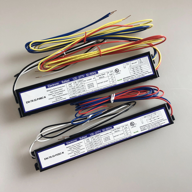 120-277V 4x17w25w32w Fluorescent Lamp Electronic Ballast UL Certificated with 5 Years Warranty