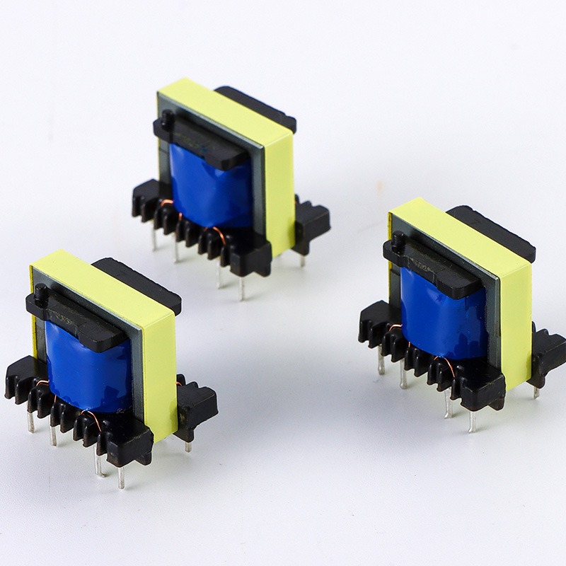 Selling Vertical EE25-5+5 High Frequency Transformer Vertical Auto Single Phase Mobile Phone Charger Transformer