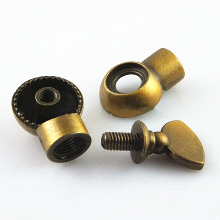 Retro Antique Table Lamp Hardware Accessories M10 Inner Teeth Zinc Alloy Steering Positioning Two-way Lamp Accessories