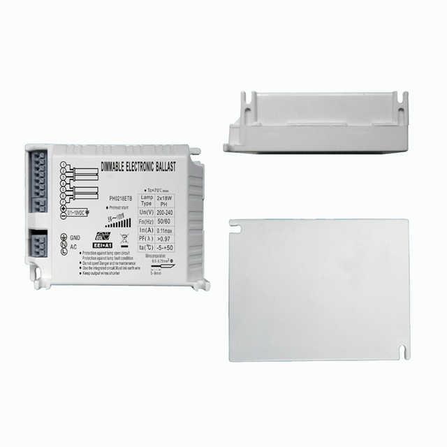 Pll Dimmable Ballast 0/1-10V Dimming Fluorescent Ballast 2x18W