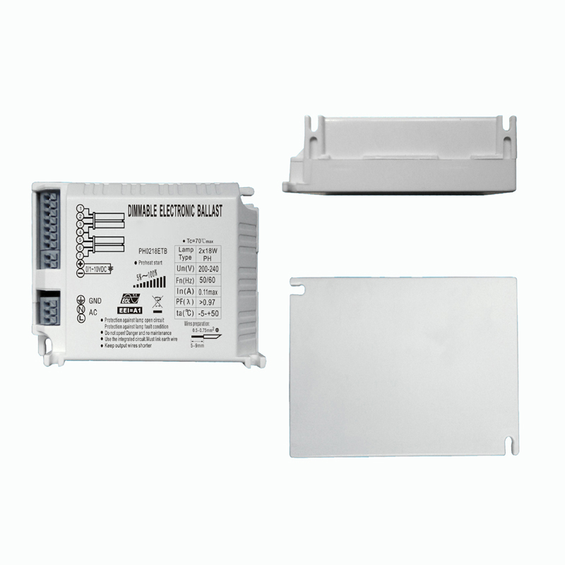 Pll Dimmable Ballast 0/1-10V Dimming Fluorescent Ballast 2x18W