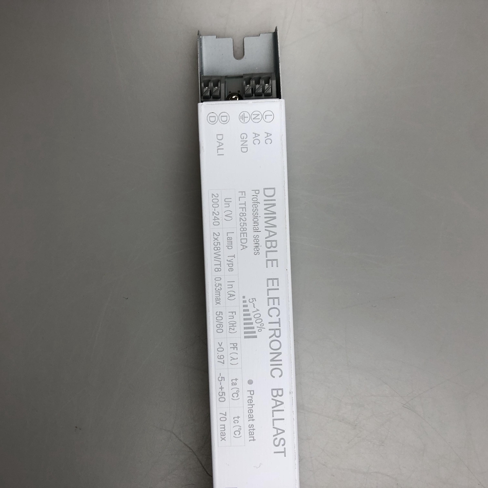 2x58w Dali T8 Dimmable Fluorescent Ballast 220-240v/110-240V