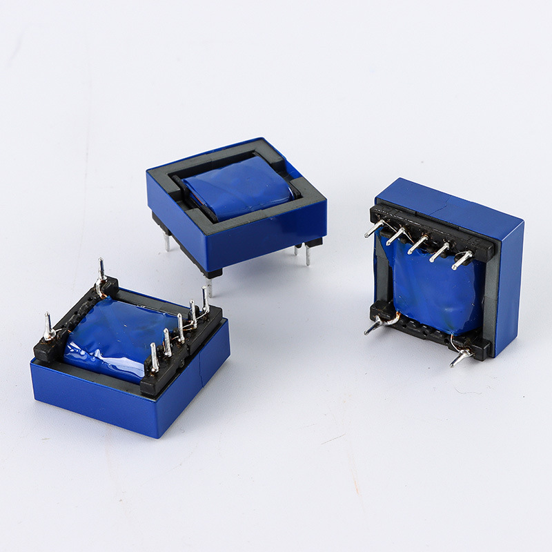 Wholesale Horizontal EFD25 High Frequency Transformer Blue Power Transformer Factory Direct Supply Charger Transformer