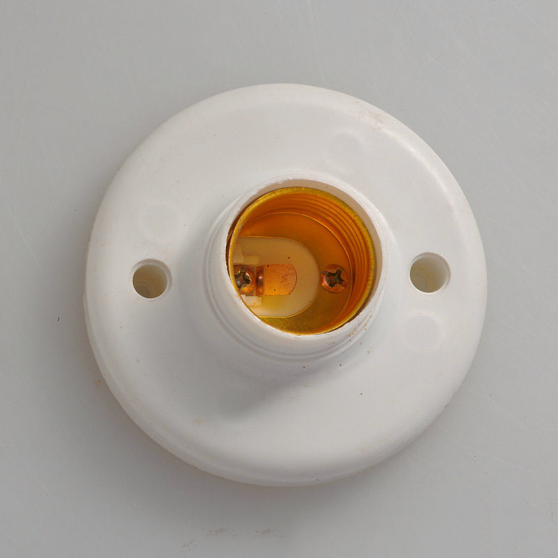 E27 test Aging Lamp Holder E27 White Wall Lamp Holder E27 Display Stand Lamp Socket