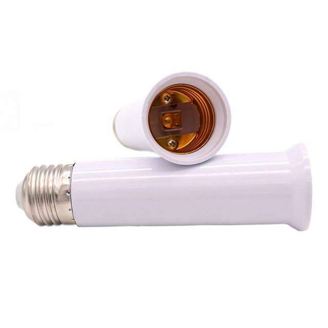 120mm Lamp Socket E27-E27 Lengthened Lamp Holder E27 to E27 E27 Conversion Lamp Holder